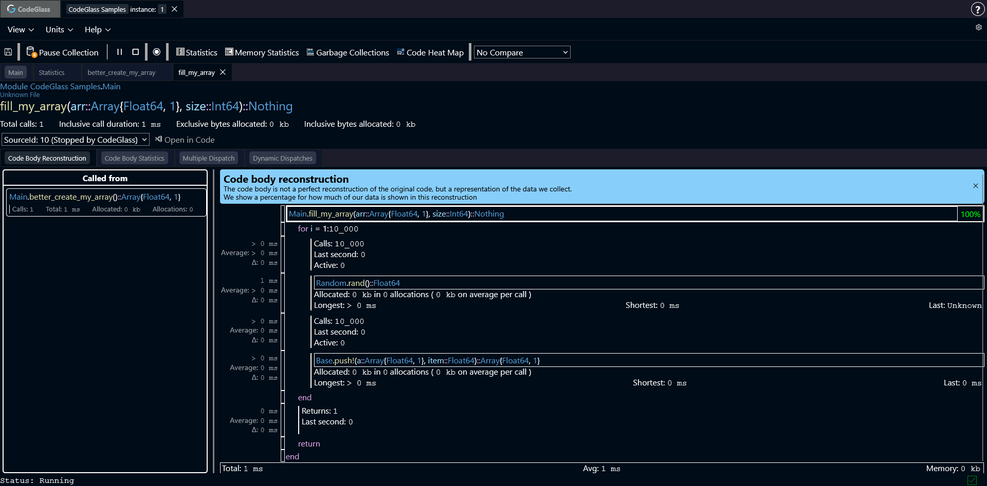 Better Fill My Array