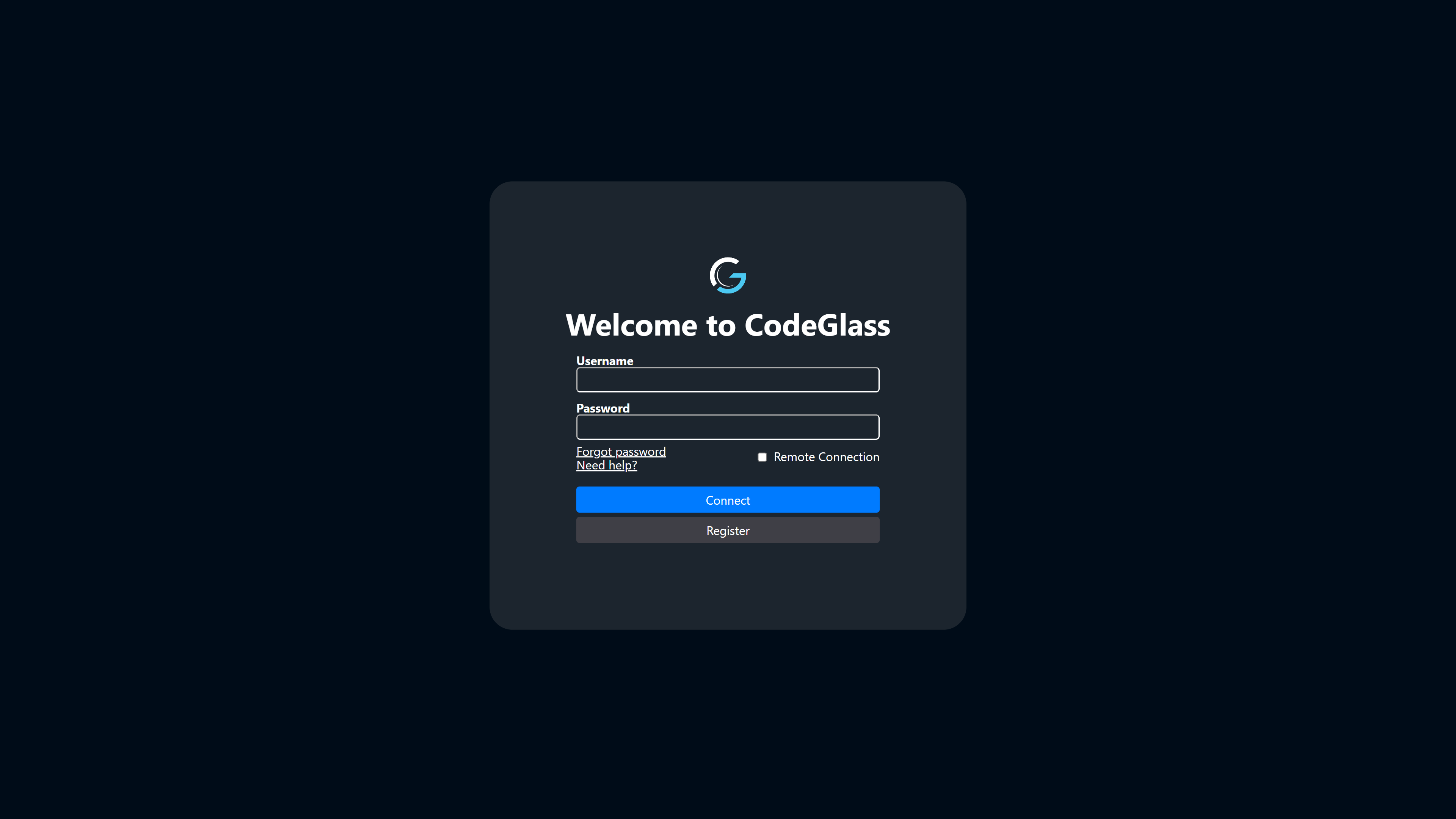 Login page image